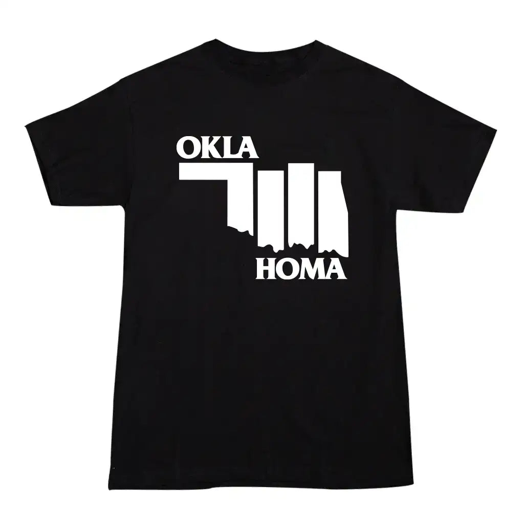 Oklahoma Mack Flag T-Shirt Printed by Dirty Mack Mfg.