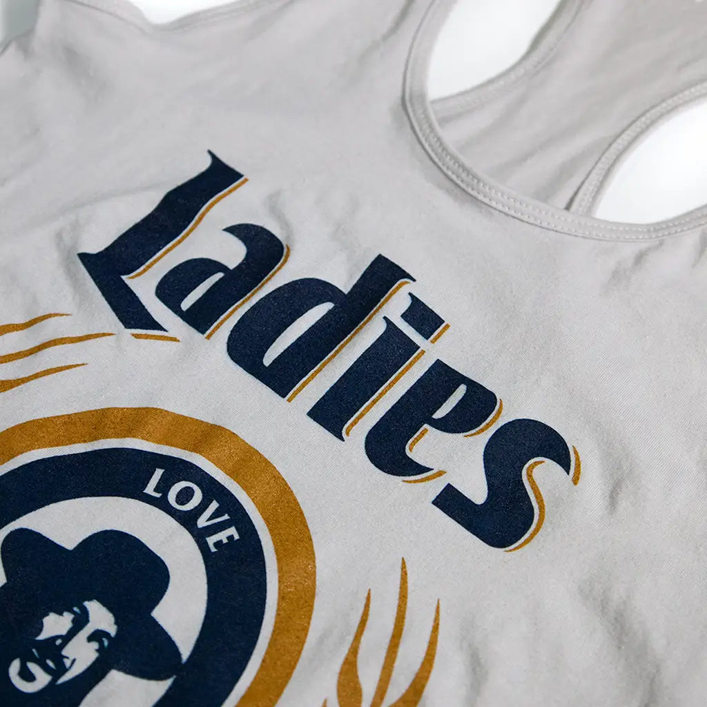Ladies Love Outlaws Tank Top Printed by Dirty Mack Mfg. 