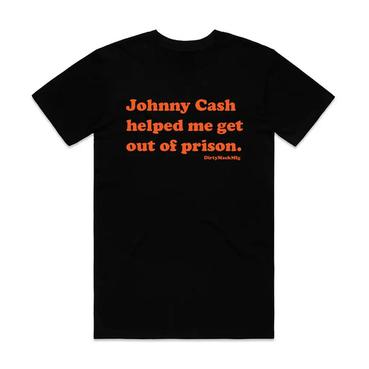 Johnny Cash X David Alan Coe Prison T-Shirt